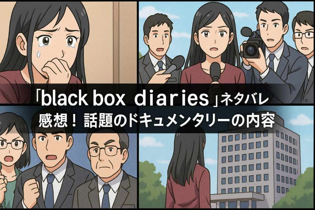 【black box diaries】ネタバレ感想！話題のドキュメンタリーの内容