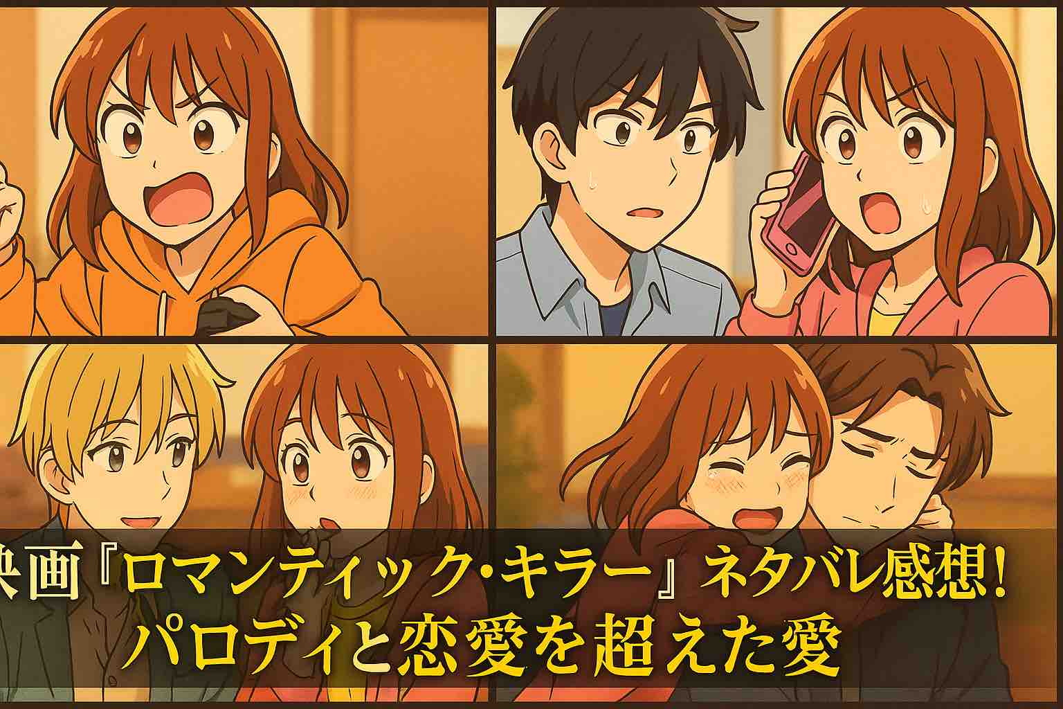 映画『ロマンティック・キラー』ネタバレ感想！パロディと恋愛を超えた愛