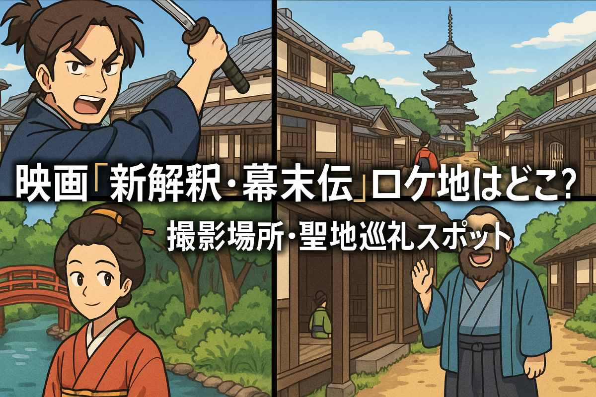 映画『新解釈・幕末伝』ロケ地はどこ？｜撮影場所・聖地巡礼スポット