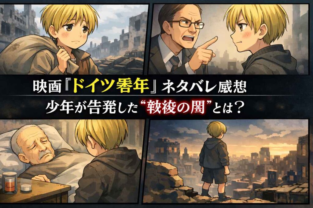 映画『ドイツ零年』ネタバレ感想｜少年が告発した“戦後の闇”とは？