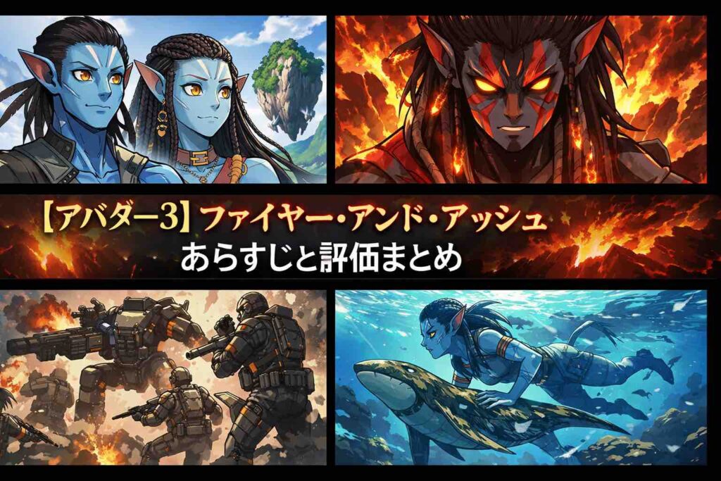 【アバター3】ファイヤー・アンド・アッシュ｜あらすじと評価まとめ