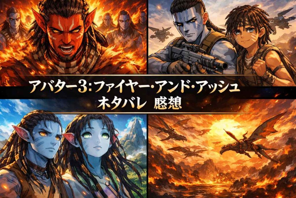 【アバター3：ファイヤー・アンド・アッシュ】ネタバレ感想！物語の核心とは？