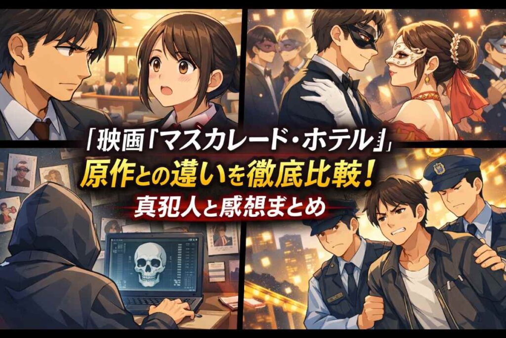 映画『マスカレード・ホテル』ネタバレ感想！原作との違いも比較