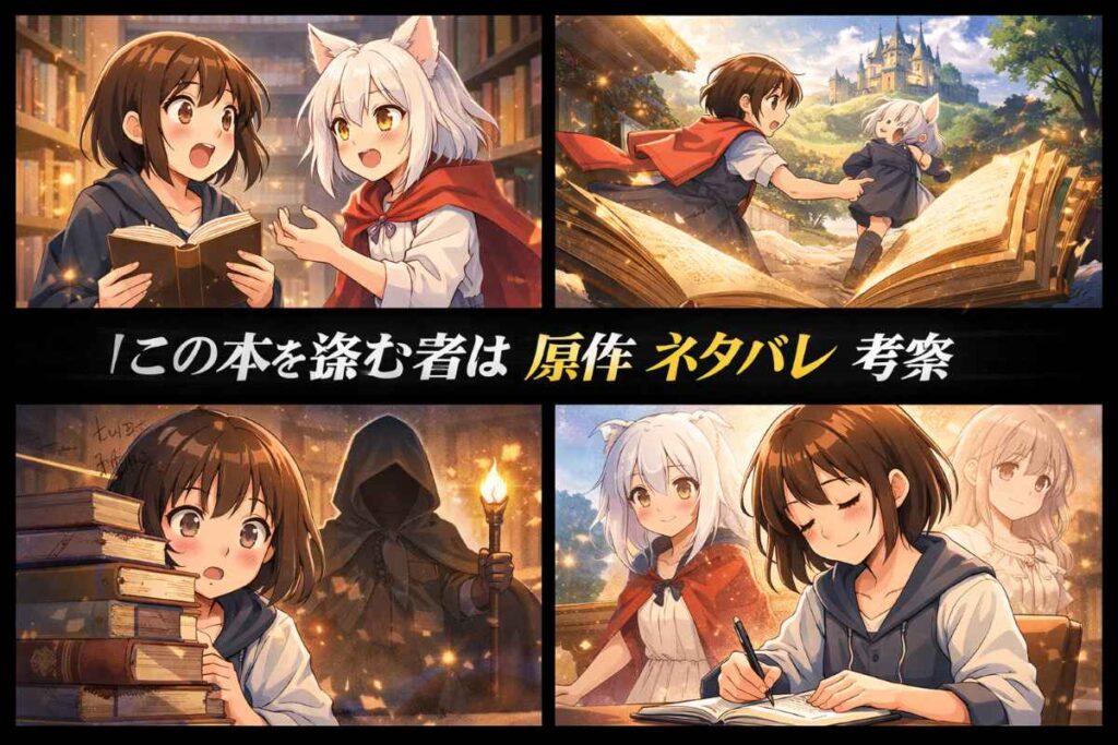 【この本を盗む者は】原作ネタバレ徹底考察｜真白の正体と呪いの真実