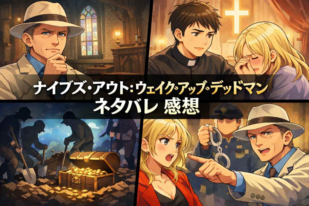 【ナイブズ・アウト3 ウェイク・アップ・デッドマン】ネタバレ感想＆考察