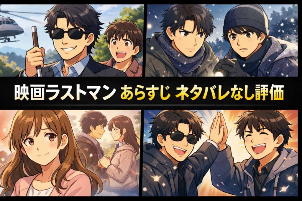 映画【ラストマン】あらすじとネタバレなし評価を徹底解説！
