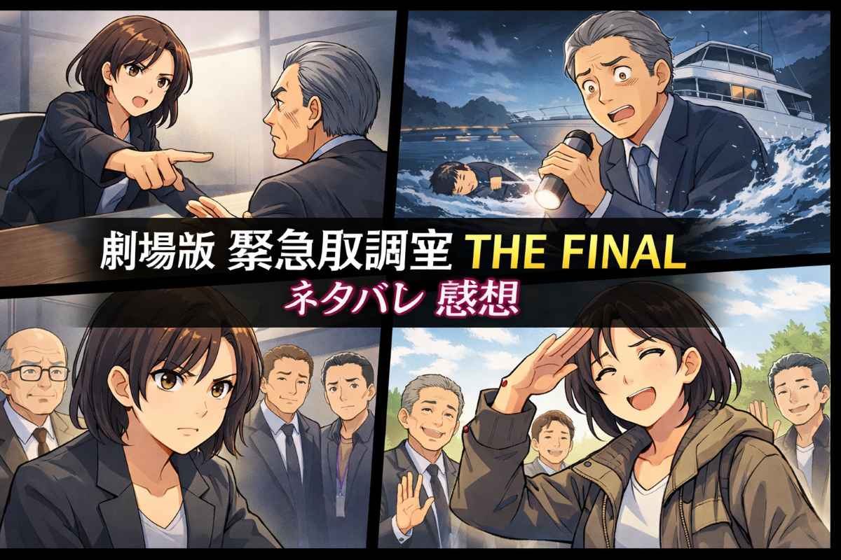 劇場版【緊急取調室 THE FINAL】ネタバレ感想！衝撃のラストの意味を考察