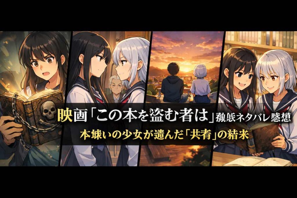 映画『この本を盗む者は』ネタバレ感想｜本嫌いの少女が選んだ結末