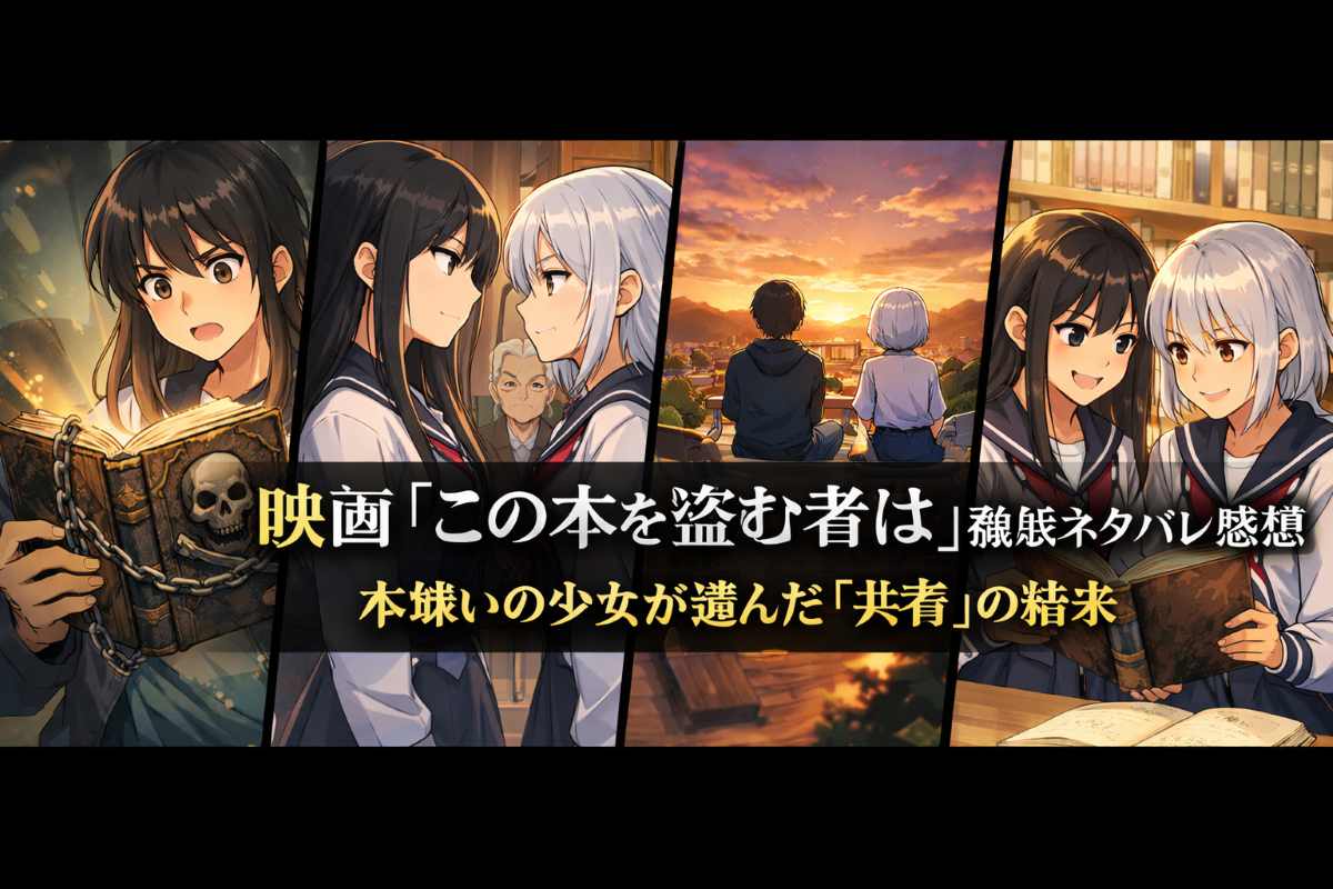 映画『この本を盗む者は』ネタバレ感想｜本嫌いの少女が選んだ結末