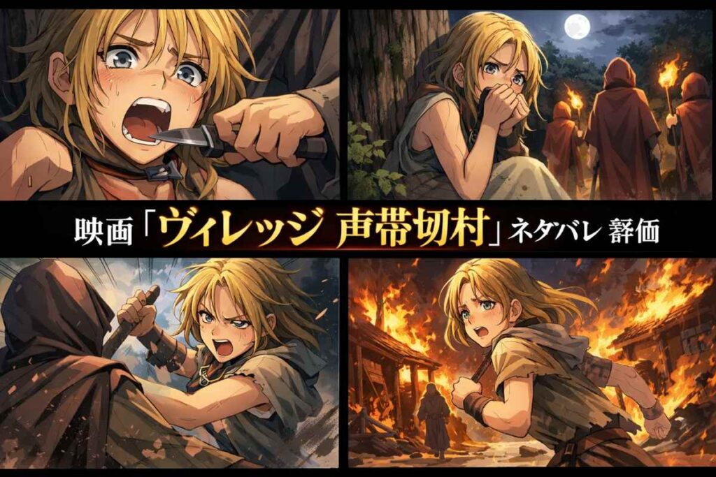 映画『ヴィレッジ 声帯切村』ネタバレ評価｜沈黙が支配する村の恐怖