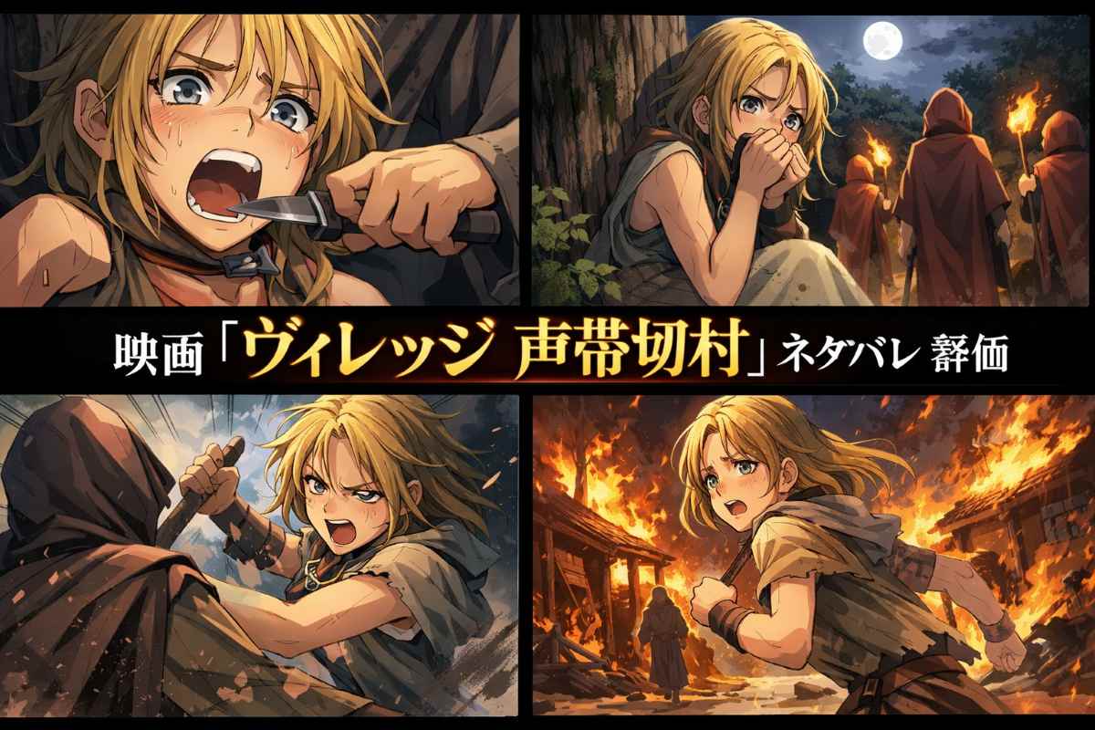 映画『ヴィレッジ 声帯切村』ネタバレ評価｜沈黙が支配する村の恐怖