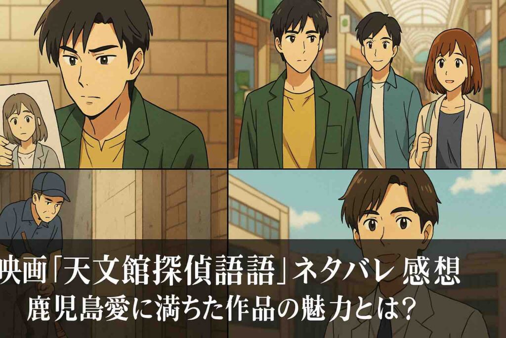 映画『天文館探偵物語』ネタバレ感想｜鹿児島愛に満ちた作品の魅力とは？
