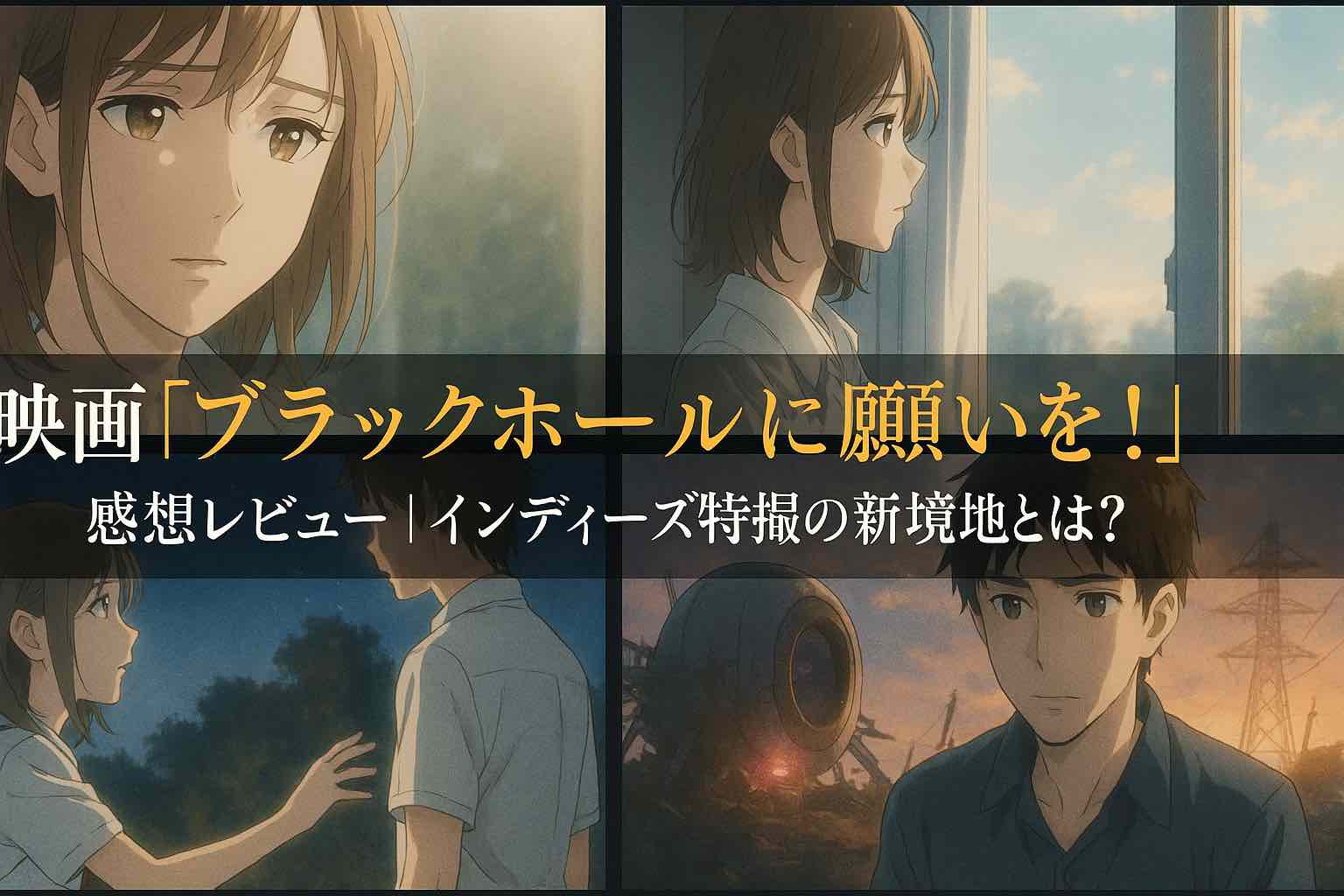 映画【ブラックホールに願いを！】感想レビュー｜インディーズ特撮の新境地とは？
