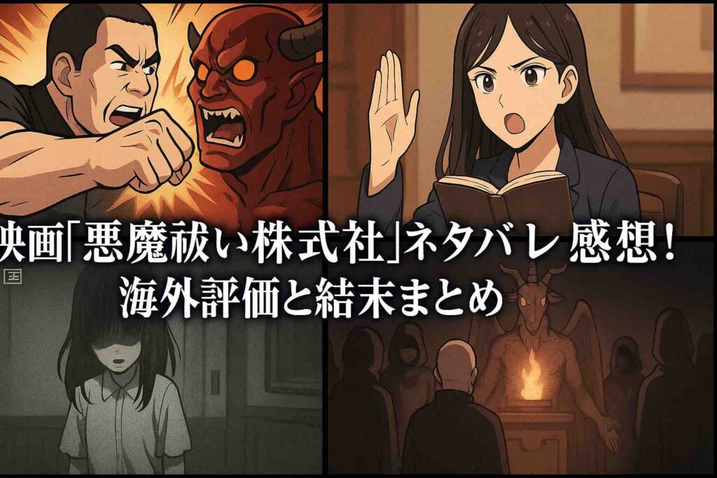 映画【悪魔祓い株式会社】ネタバレ感想！海外評価と結末まとめ
