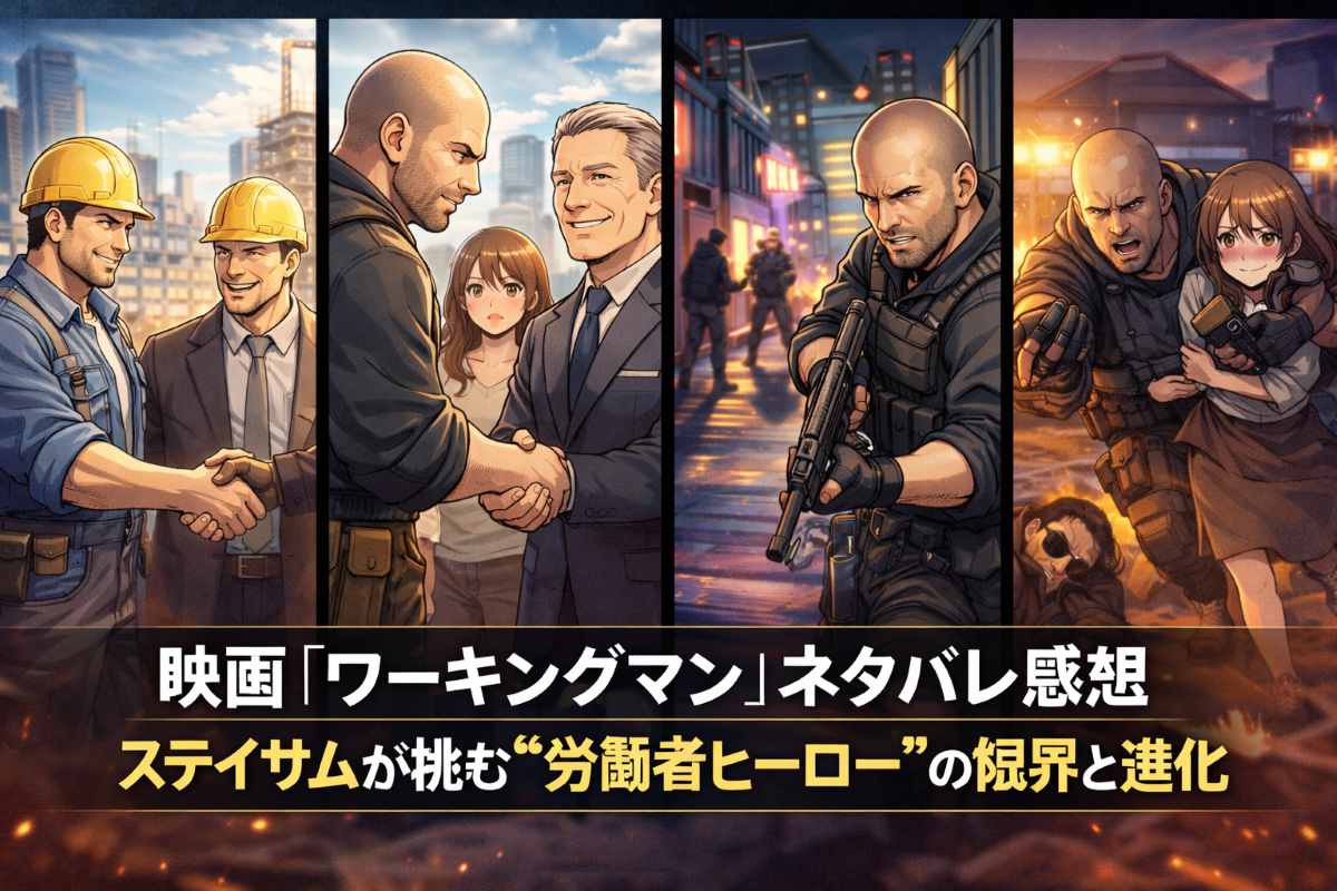 映画『ワーキングマン』ネタバレ感想｜“労働者ヒーロー”の限界と進化