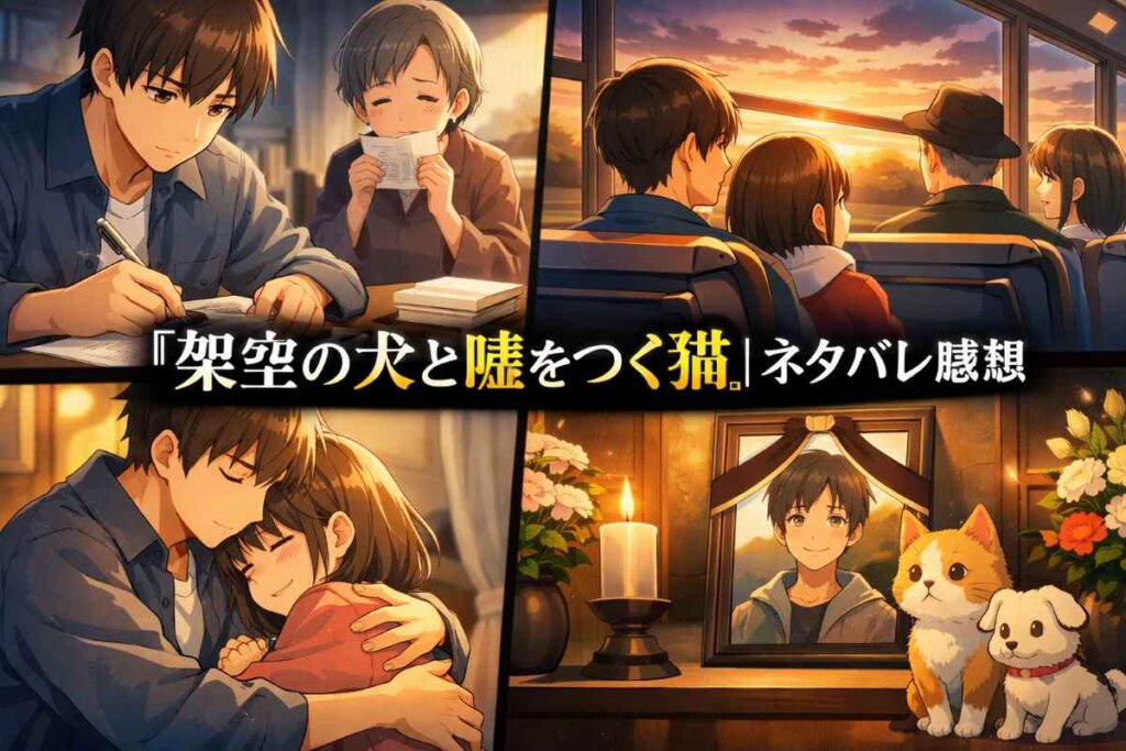 映画『架空の犬と嘘をつく猫』ネタバレ感想｜優しい嘘が繋ぐ感動作