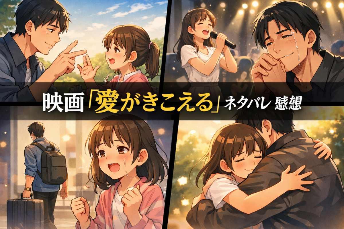 映画『愛がきこえる』ネタバレ感想｜沈黙の中に宿る“伝わる愛”と父娘の絆