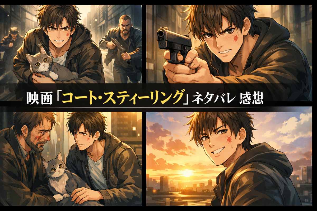 映画『コート・スティーリング』ネタバレ感想｜アロノフスキー流クライム劇