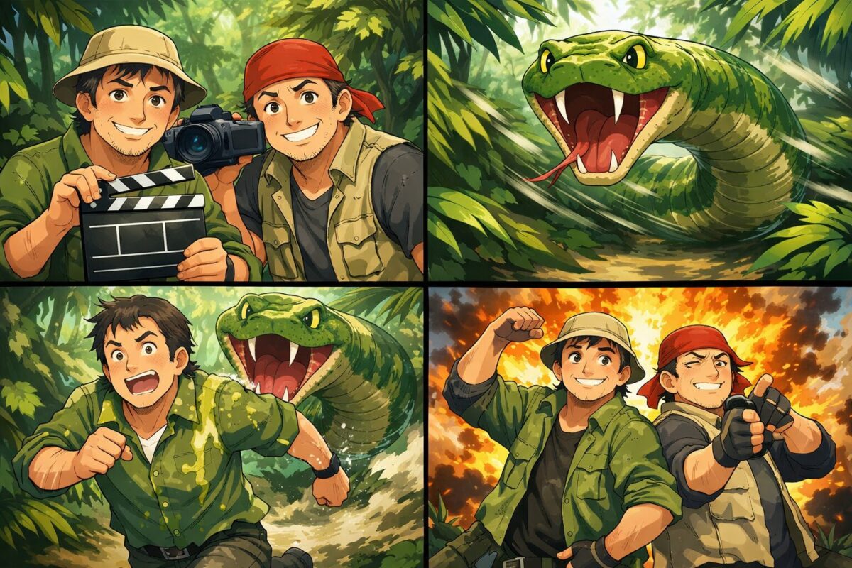 映画『俺たちのアナコンダ』結末ネタバレ感想｜意味不明な爆笑オチ